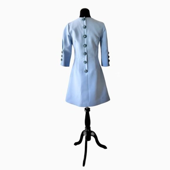 Dolce And Gabbana Blue Short Night Out Dress Size 40 IT S US - Picture 14 of 15